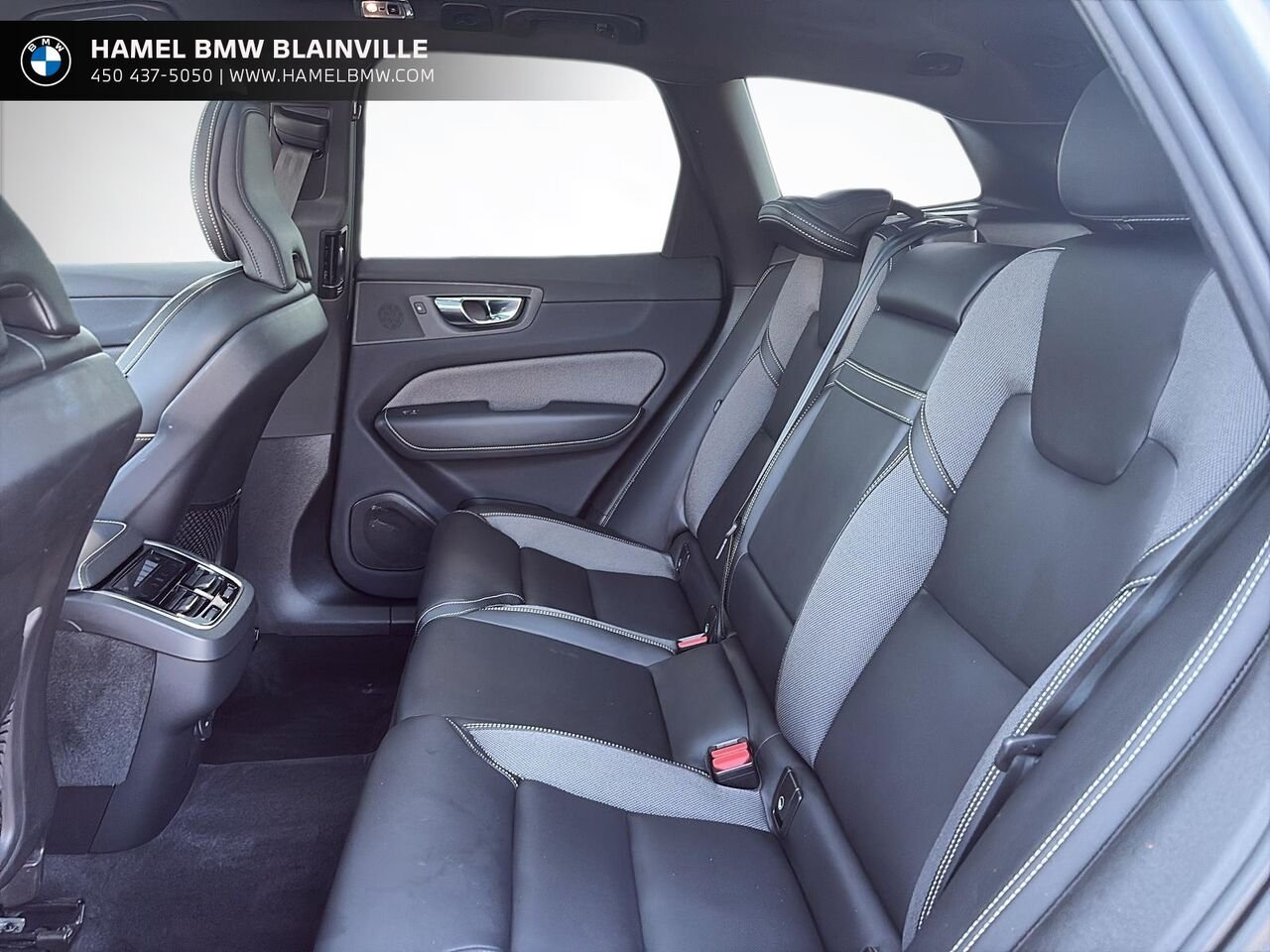 2021 Volvo XC60 T6 R-Design TI Grey Blainville - photo #8