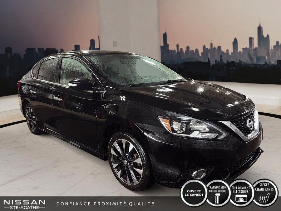 Nissan Sentra Berline 4 portes CVT SR 2016 Noir