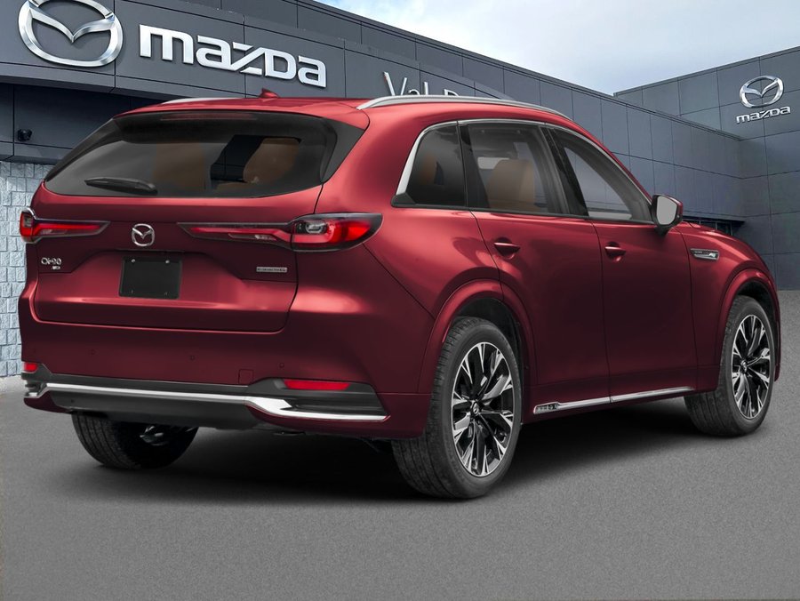 Mazda CX-90 hybride léger Signature TI, 7 passagers, 2026 Rouge artisanal métallisé