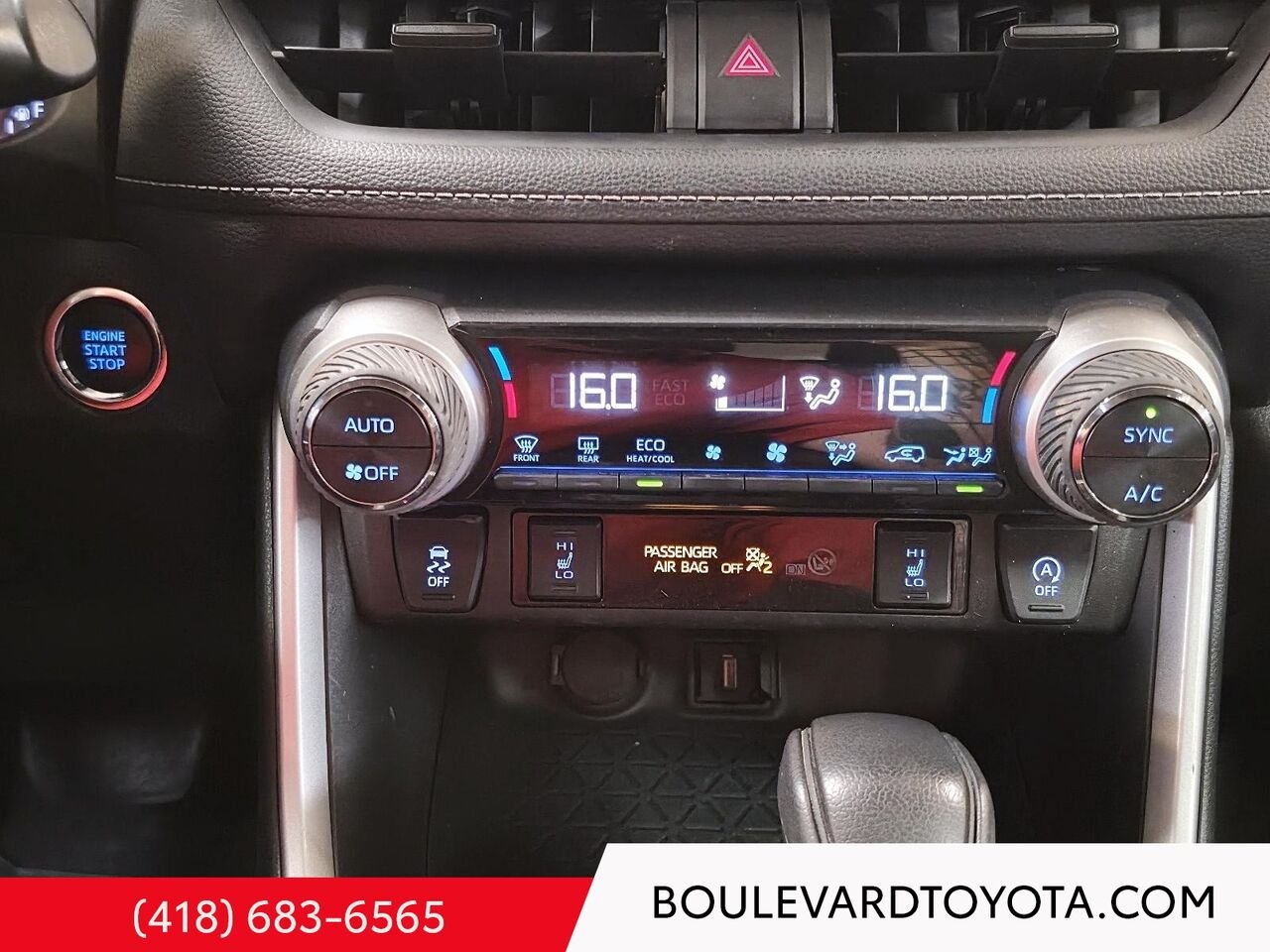 2021 Toyota RAV4 100244B-45 | XLE, AWD Red Québec - photo #14