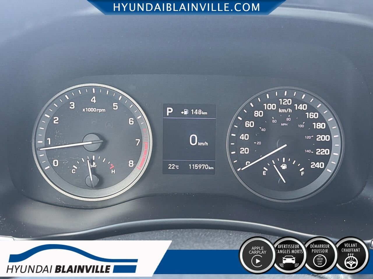 2020 Hyundai Tucson Blue Blainville - photo #11