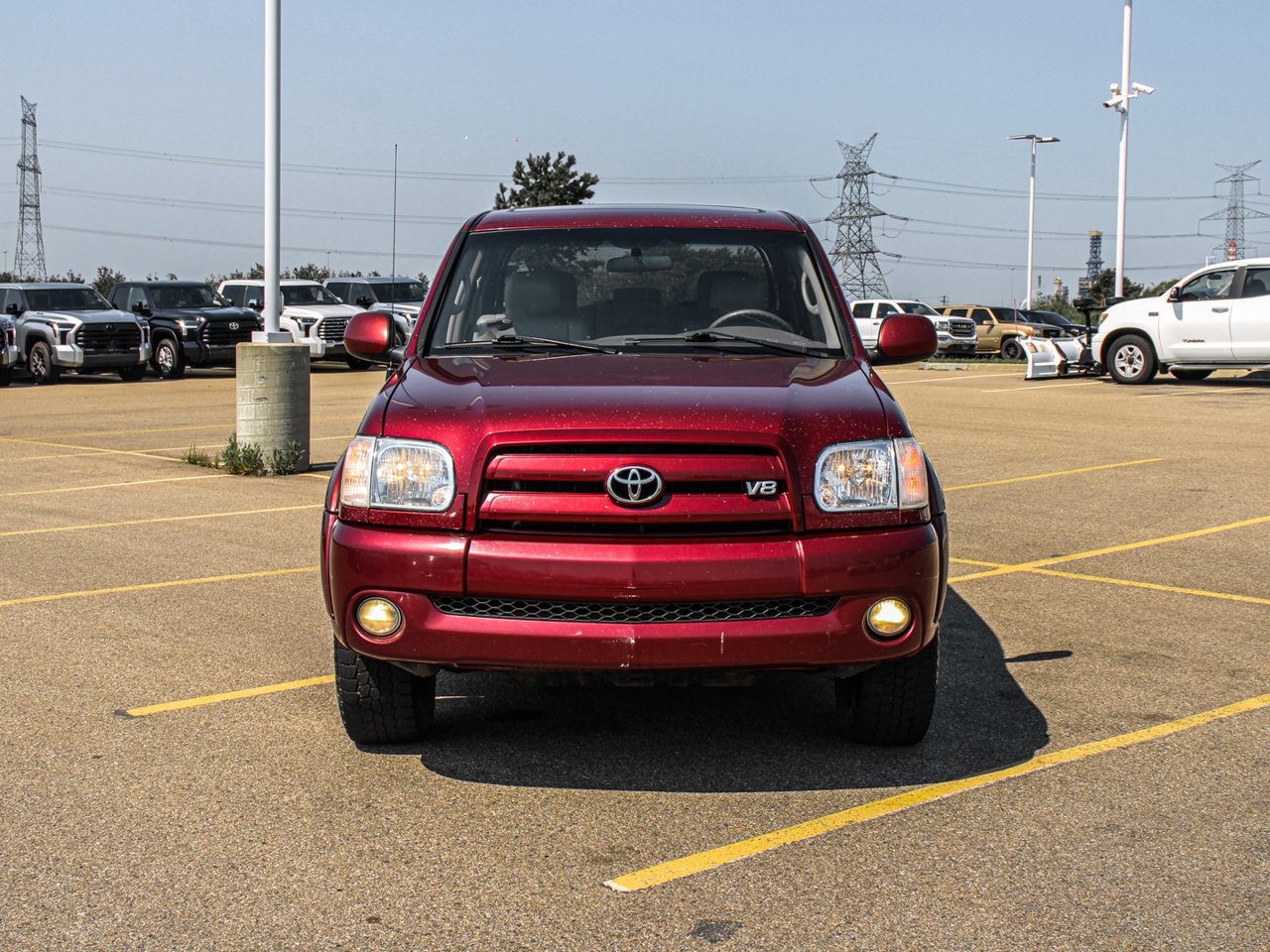 2005 Toyota Tundra Double Cab 140.6 V8 4WD Limited Red Sherwood Park - photo #2