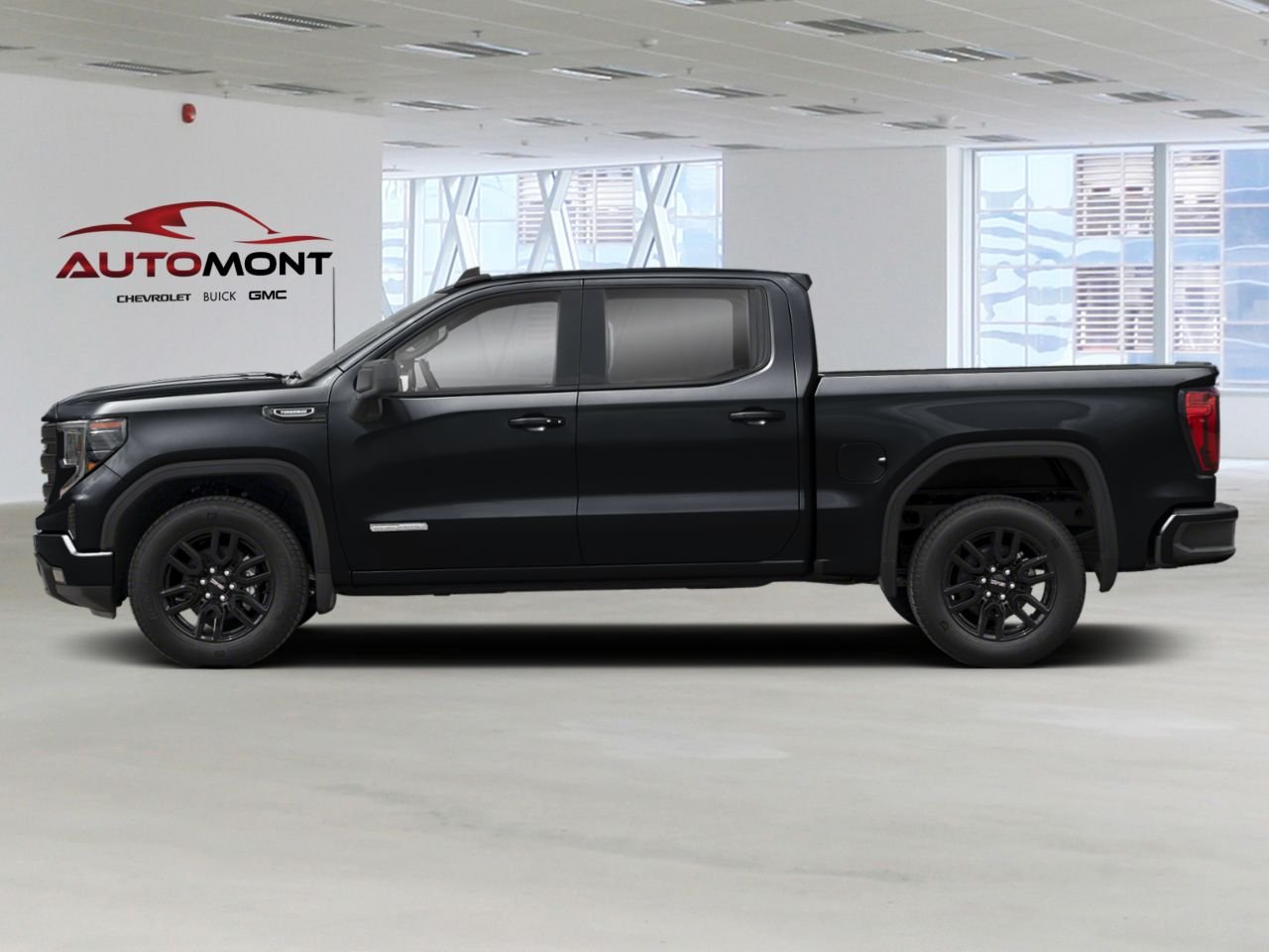 2026 GMC Sierra 1500 K1500 SIERRA CREW CAB ELEVATION STD/BOX (3SB) Onyx Black Mont-Laurier - photo #2