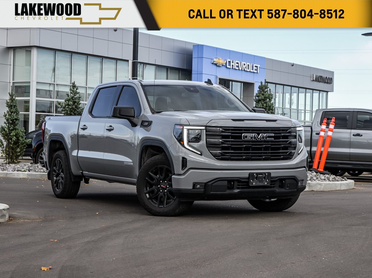 2024 GMC Sierra 1500 4WD Crew Cab 147 Elevation Grey Sherwood Park - photo #0