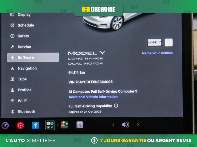 2022 Tesla Model Y White Blainville - photo #20