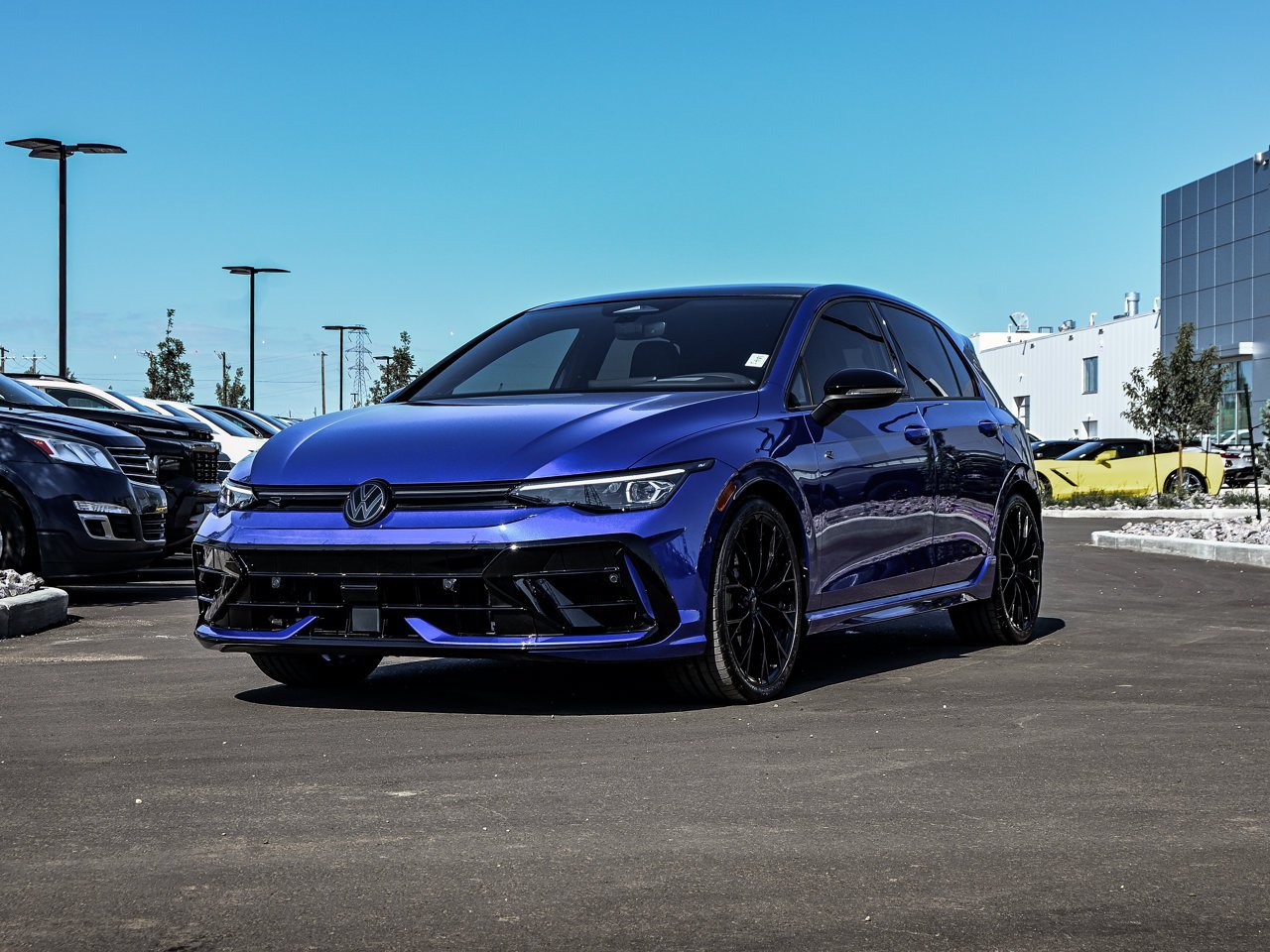 2026 Volkswagen Golf R Black Edition DSG Blue Sherwood Park - photo #3