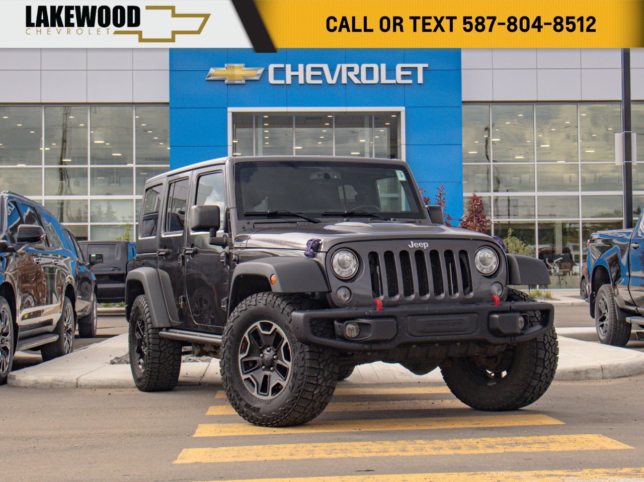 2017 Jeep Wrangler Unlimited 4WD 4dr Rubicon Grey Sherwood Park - photo #0
