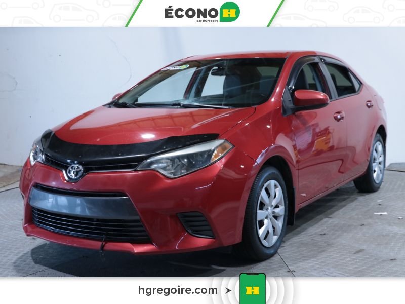 Toyota Corolla 2015 Rouge Laval - photo #2