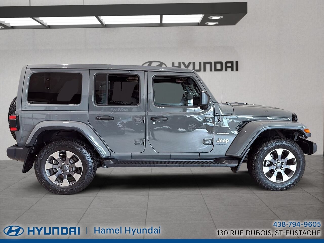 2020 Jeep Wrangler Unlimited Grey Saint-Eustache - photo #1