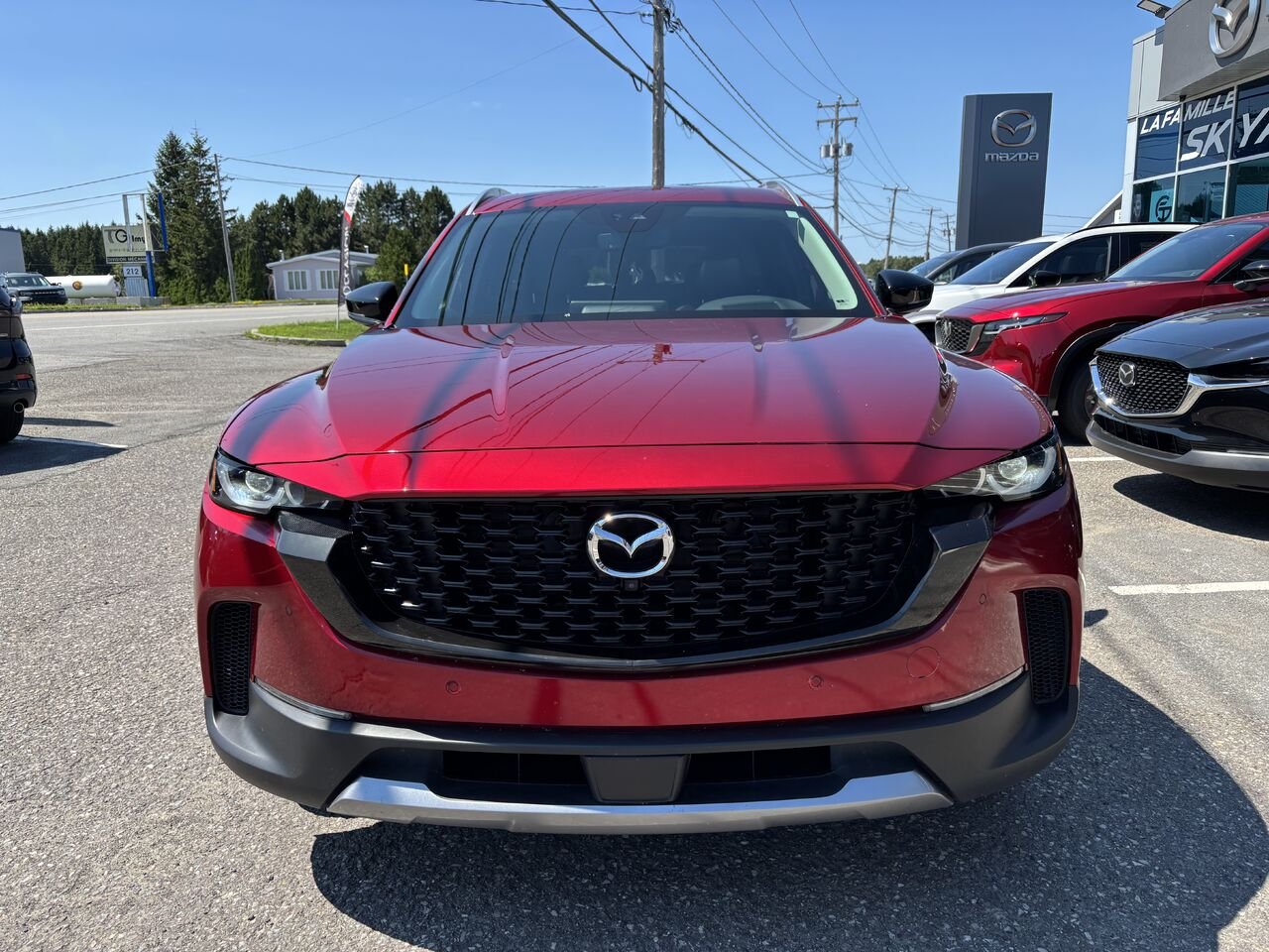 Mazda CX-50 GT TI avec moteur turbo 2024 Rouge Montmagny - photo #2