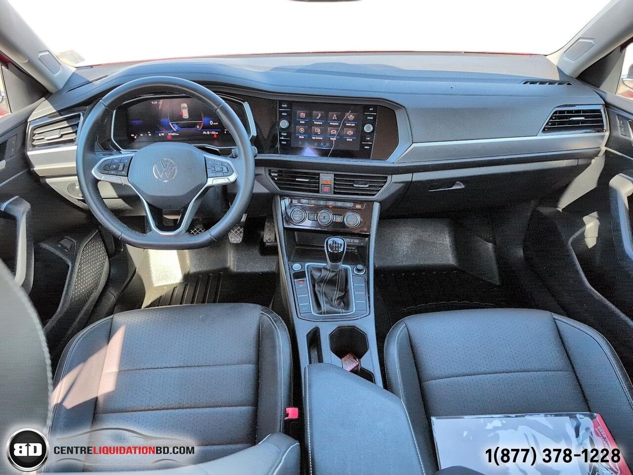 2024 Volkswagen Jetta Comfortline MANUELLE | BD0264 Red Granby - photo #15