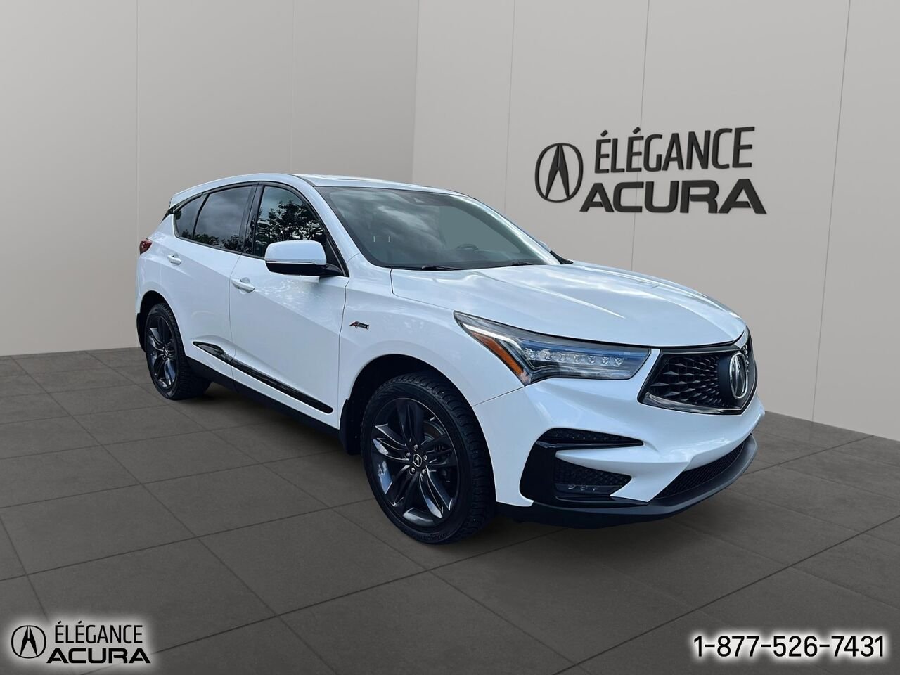 Acura RDX A-Spec | A8925 2021 Blanc Granby - photo #2