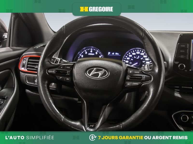 Hyundai Elantra 823040 | N Line AUTO A/C CUIR TOIT MAGS CAM RECUL BLEUTOOTH 2020 Gris Laval - photo #18