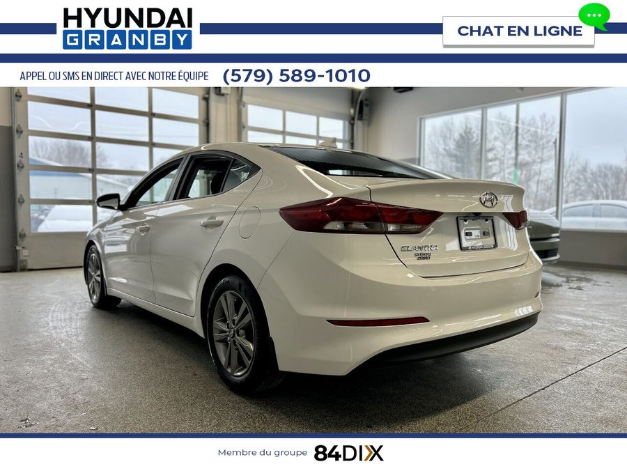 Hyundai Elantra GL 2018 Blanc