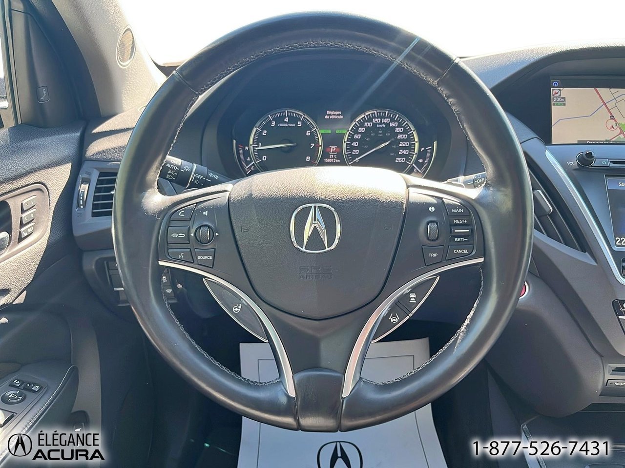 Acura MDX Elite Pkg | 26047A 2017 Gris Granby - photo #16