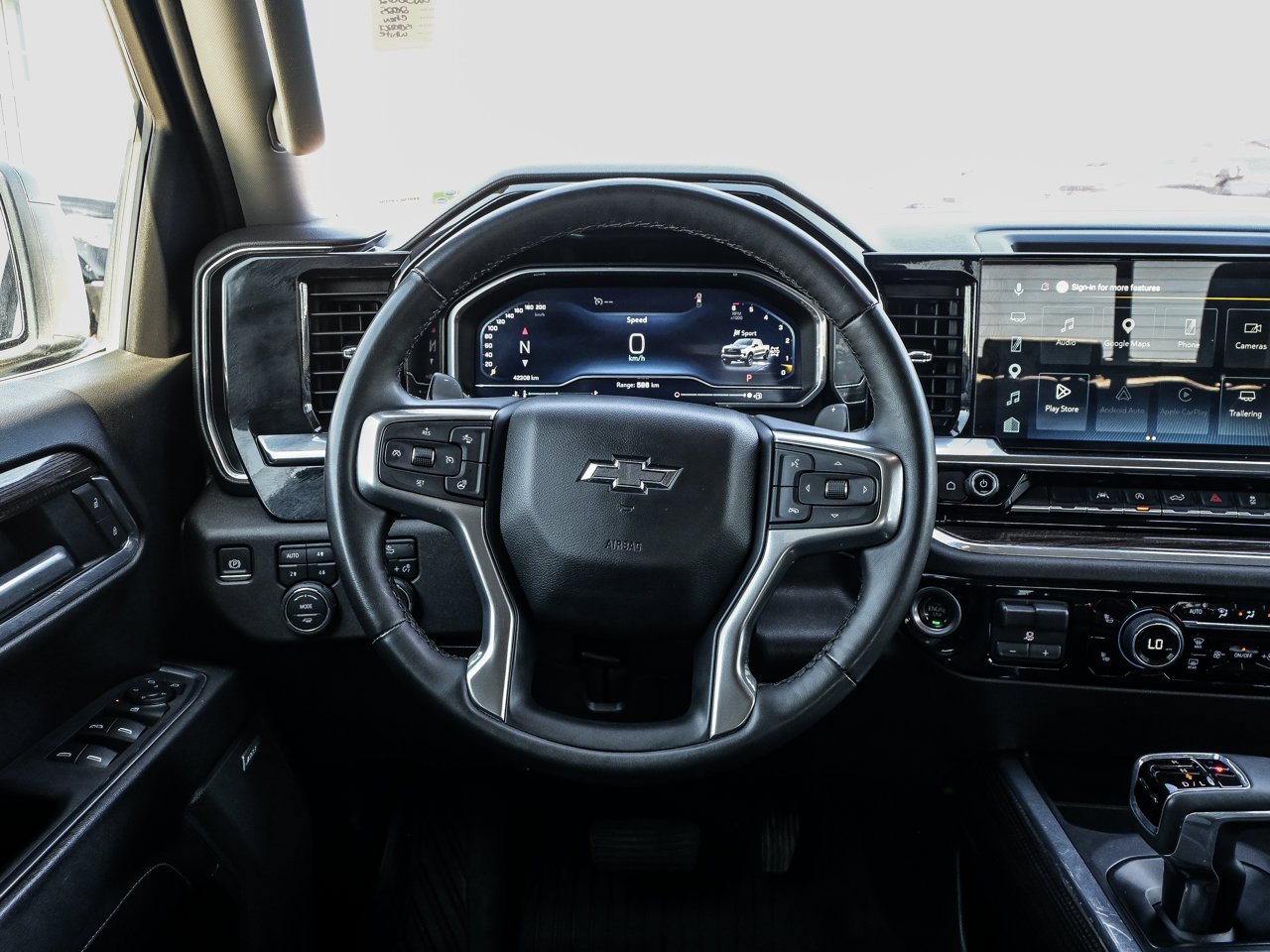 2025 Chevrolet Silverado 1500 4WD Crew Cab 147 LT Trail Boss White Sherwood Park - photo #21
