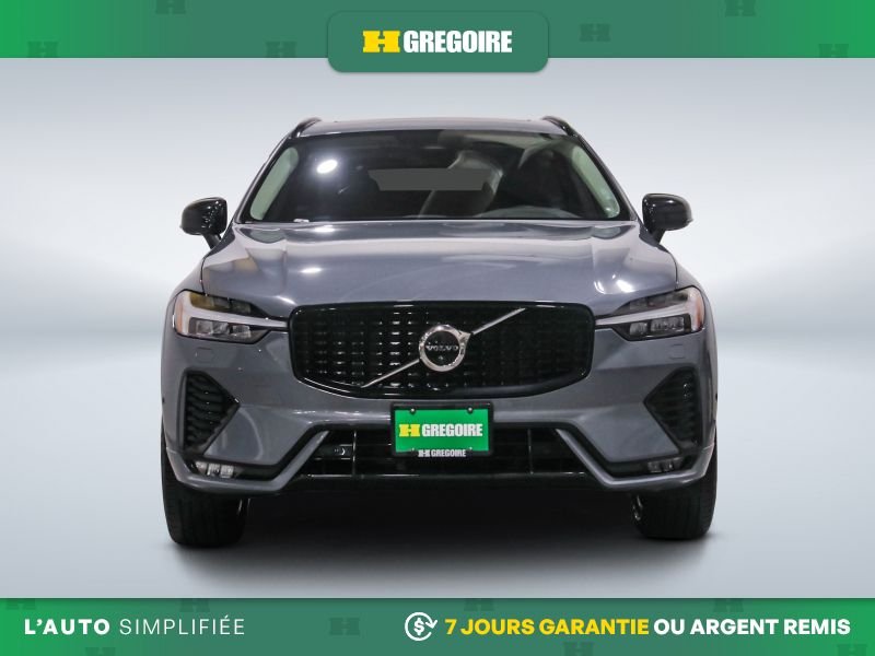 Volvo XC60 Plus Dark Theme AWD AUTO AC CUIR TOIT NAV MAGS CAM 2023 Gris