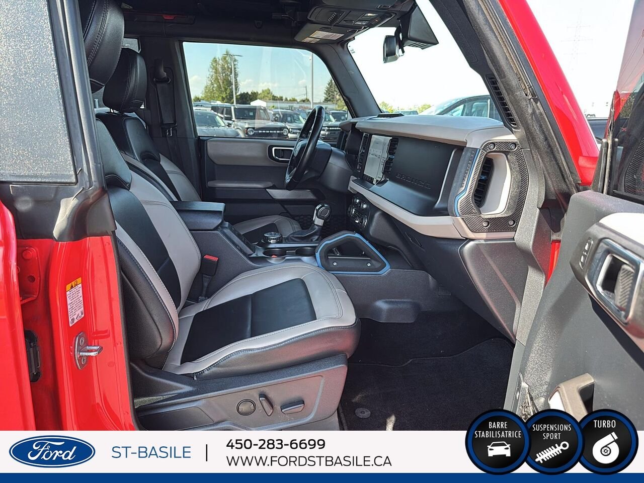 Ford Bronco 2023 Rouge Saint-Basile-le-Grand - photo #11