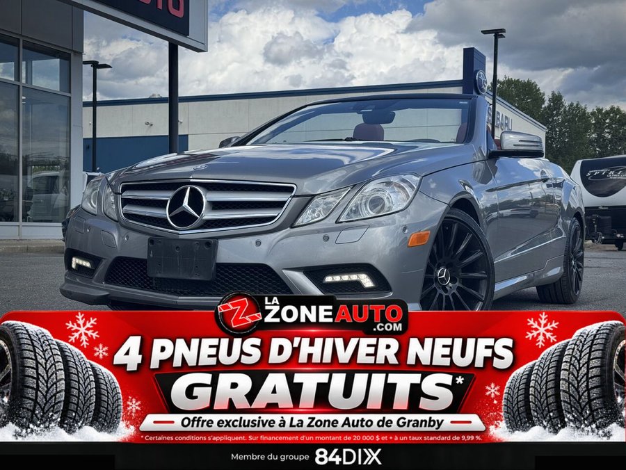 Mercedes-Benz Classe-E E 350 cabriolet 2 portes PA 2011 Gris