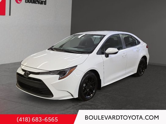 2025 Toyota COROLLA LE White
