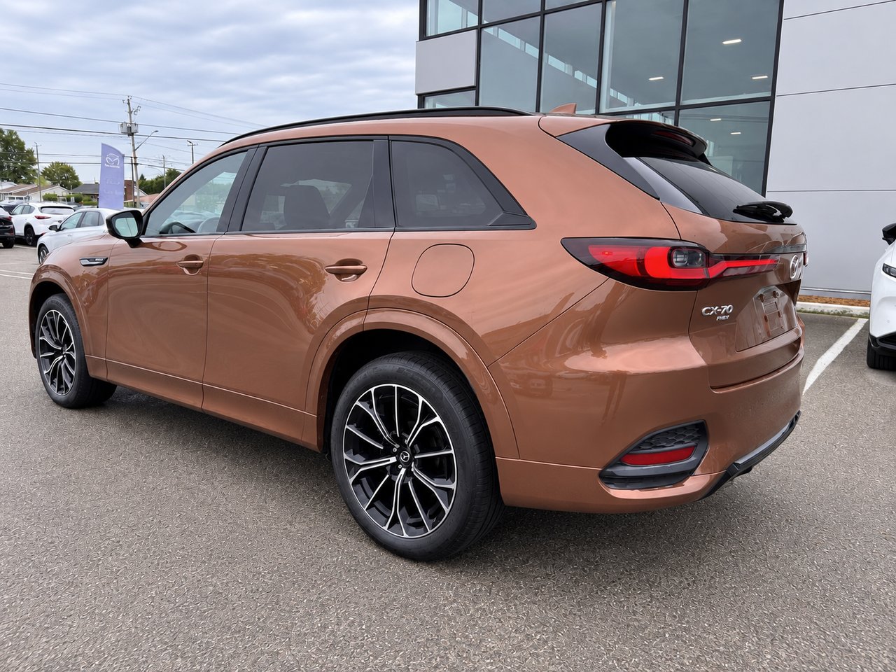 Mazda CX-70 PHEV JAMAIS ACCIDENTÉ / AWD (4X4) / APPLE CARPLAY ET ANDROID AUTO 2025 Brun Châteauguay - photo #5