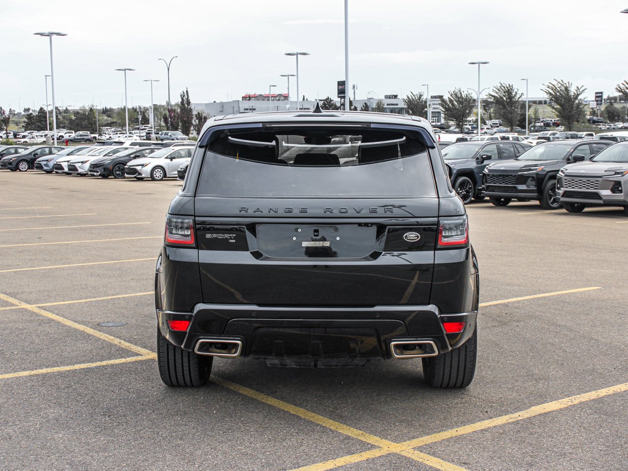 2021 Land Rover Range Rover Sport Td6 Diesel HSE Silver Black Sherwood Park - photo #7