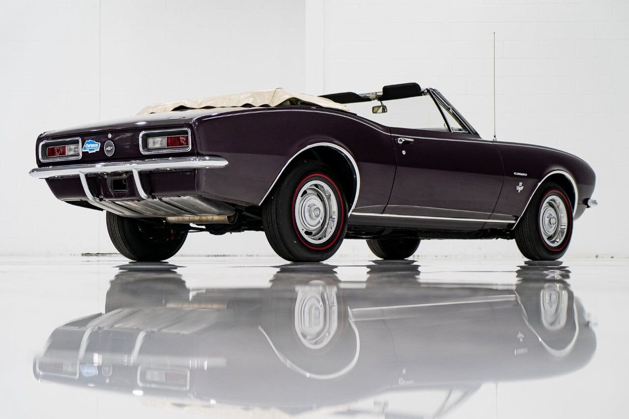Chevrolet Camaro PRIX EN USD Convertible Beautifully presented from former Restoration 1967 mauve Montréal - photo #49