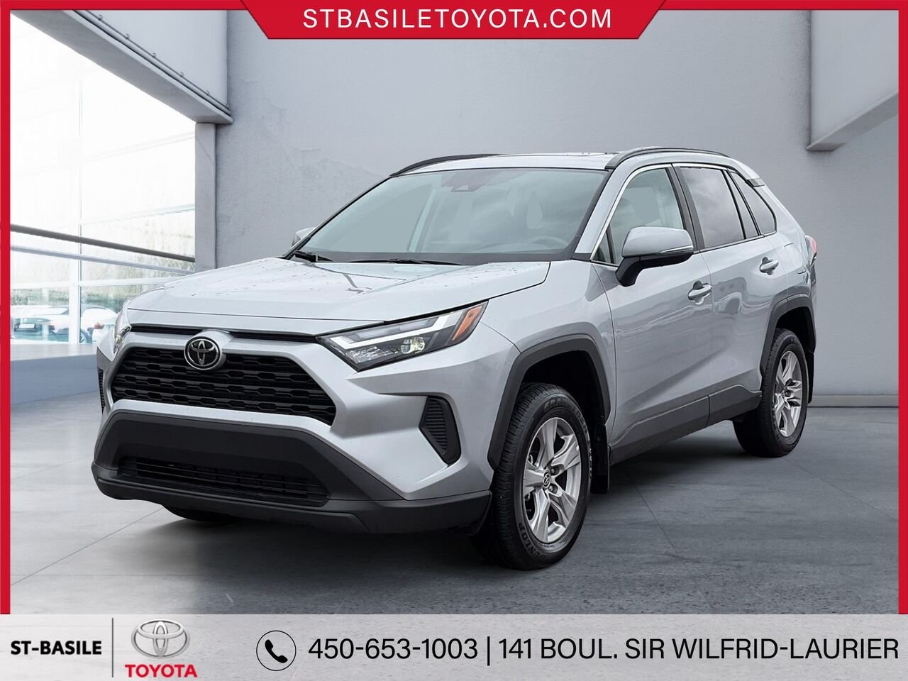 Toyota RAV4 2025 Ciel argent métallisé Saint-Basile-le-Grand - photo #0