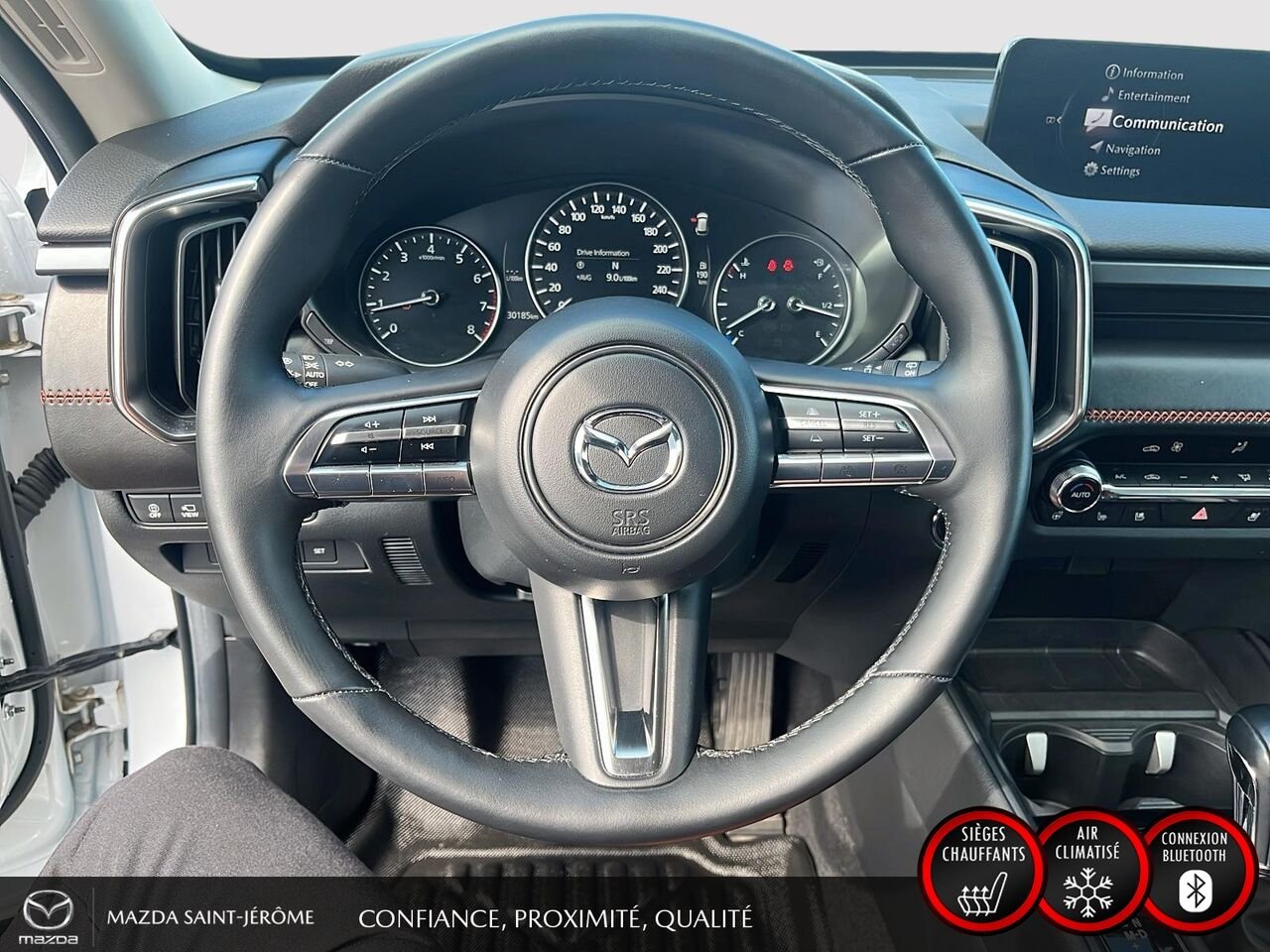2025 Mazda CX-50 GT | TOIT PANORAMIQUE | CUIR BRUN | AWD | White Saint-Jérôme - photo #13