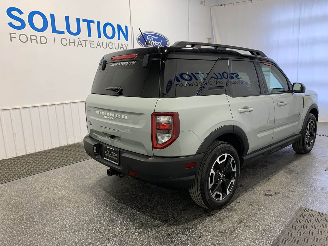2024 Ford Bronco Sport OUTER BANKS Grey Châteauguay - photo #5