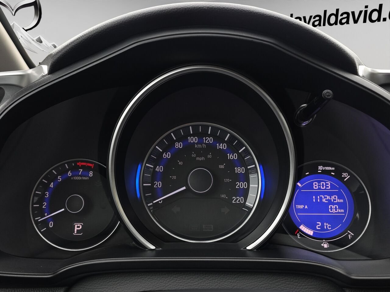 Honda Fit LX à hayon 5 portes CVT, caméra de recul, sièges chauffant, commande audio au volant 2016 Gris Val-David - photo #9