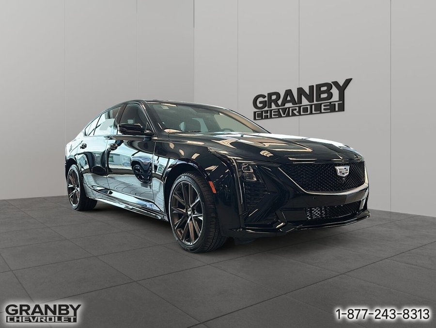 2026 CADILLAC CT5 CT5 SEDAN 2.0L TWIN-SCROLL TURBO SPORT AWD (1SE) BLACK RAVEN