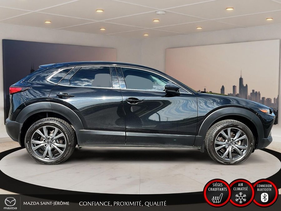 Mazda CX-30 GT | CUIR | TOIT OUVRANT | NAVIGATION | AWD | CAMÉRA 360 2023 Noir