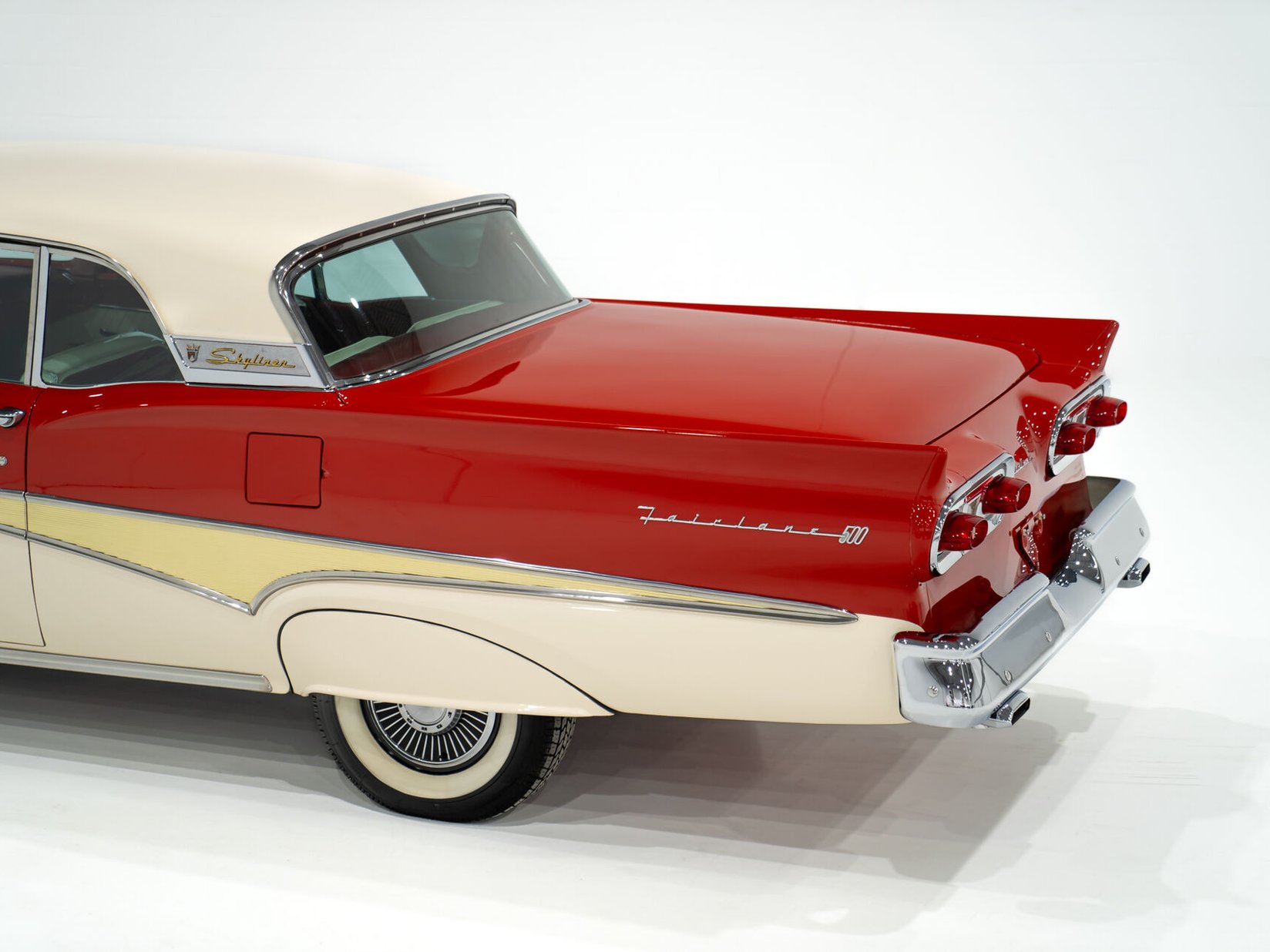 1958 Ford Fairlane 500 Skyliner Interceptor de police 352 CID Entièrement restaurée **PRIX EN USD** Montreal - photo #44