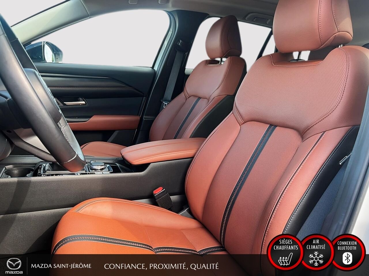 2025 Mazda CX-50 GT | TOIT PANORAMIQUE | CUIR BRUN | AWD | White Saint-Jérôme - photo #17