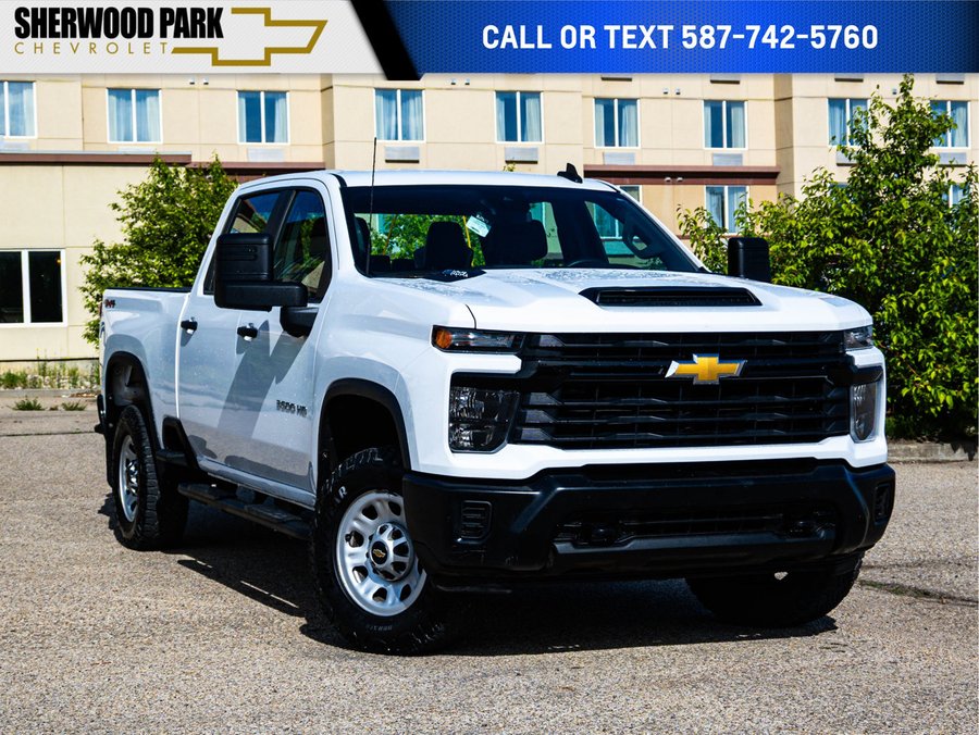 2024 Chevrolet Silverado 3500HD Work Truck 6.6L Gas | Trailering Package White