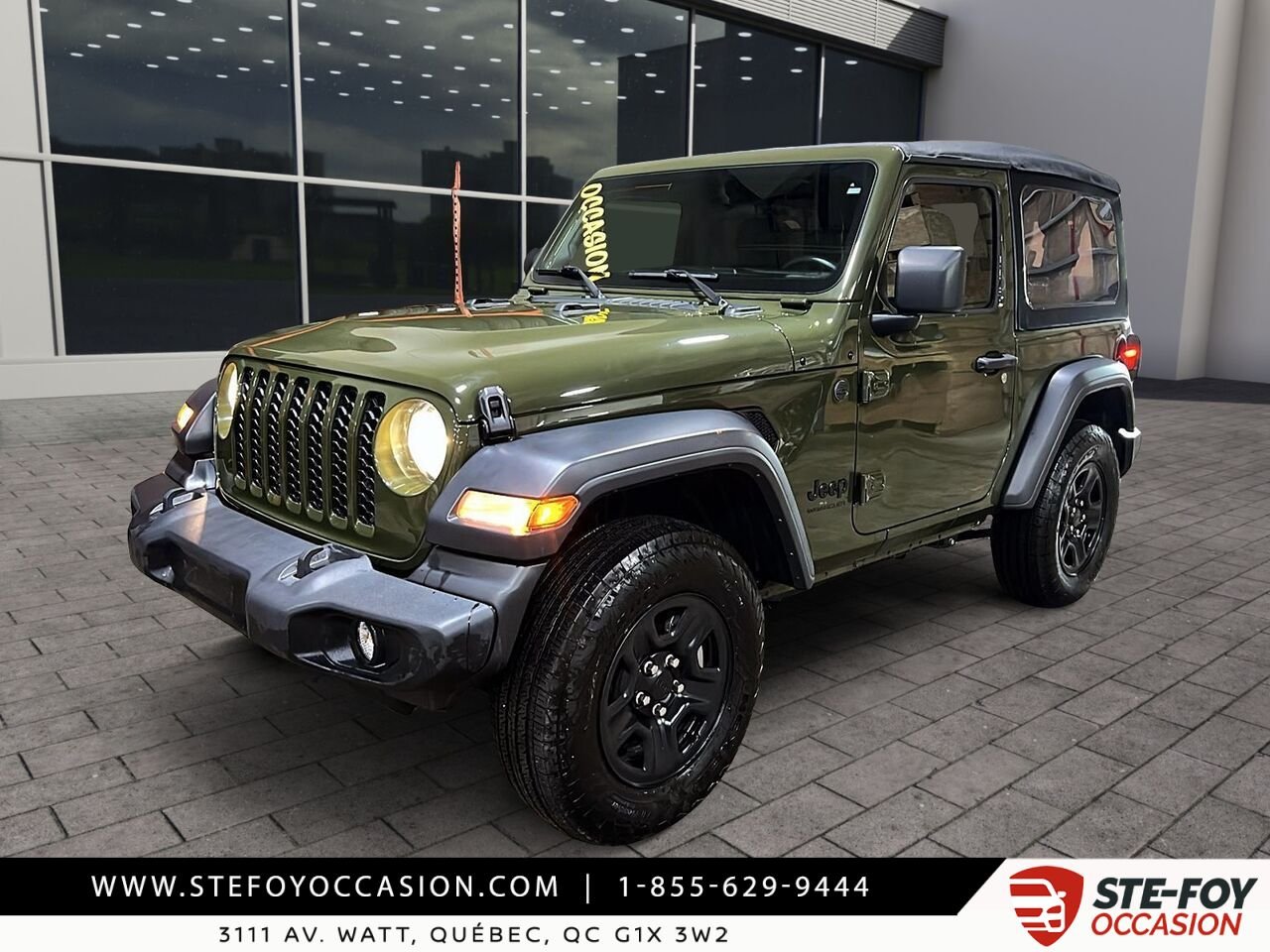2024 Jeep Wrangler SPORT Green Québec - photo #0