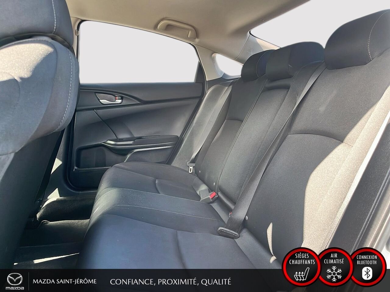 Honda Civic Berline 2020 Blanc Ste-Agathe des Monts - photo #20