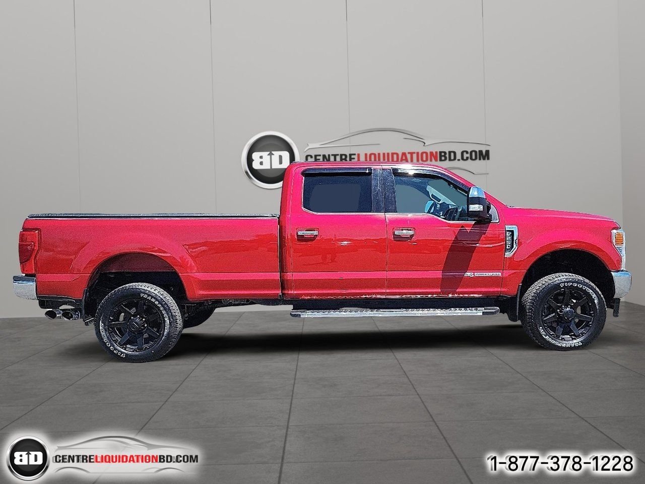Ford Super Duty F-250 SRW XLT cabine 6 places 4RM caisse de 8 pi | A8703 2020 Rouge Granby - photo #3
