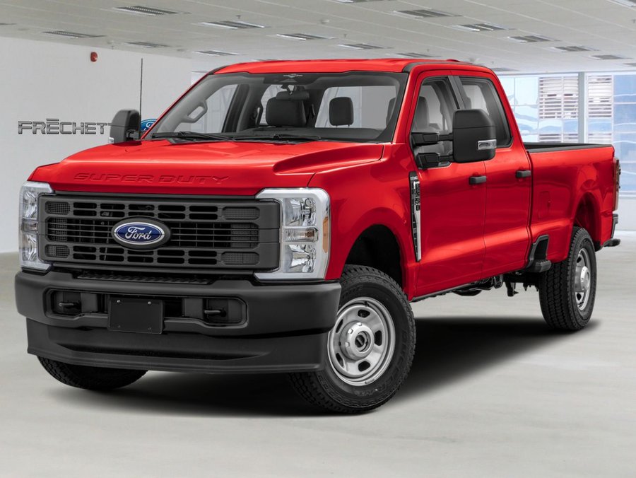 Ford Super Duty F-350 à roues arrière simples XL cabine 6 places 4RM caisse de 8 pi 2027 Rouge course