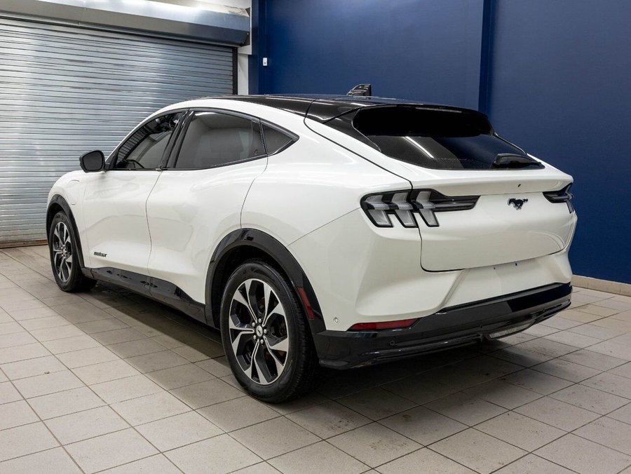 Ford Mustang Mach-E PREMIUM eAWD *LONGUE AUTONOMIE* TOIT *NAVI* B&O 2021 Blanc