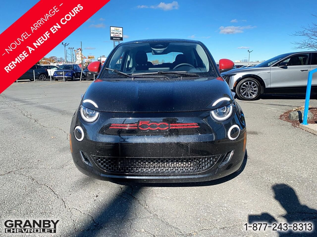 FIAT 500e Édition (RED) TA | 27-0291A 2024 Noir Granby - photo #1