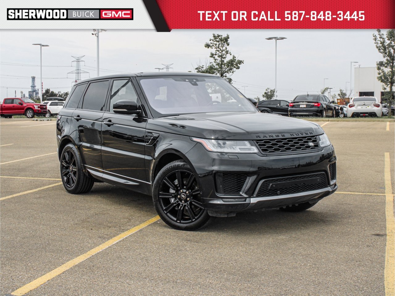 2021 Land Rover Range Rover Sport Td6 Diesel HSE Silver Black Sherwood Park - photo #0