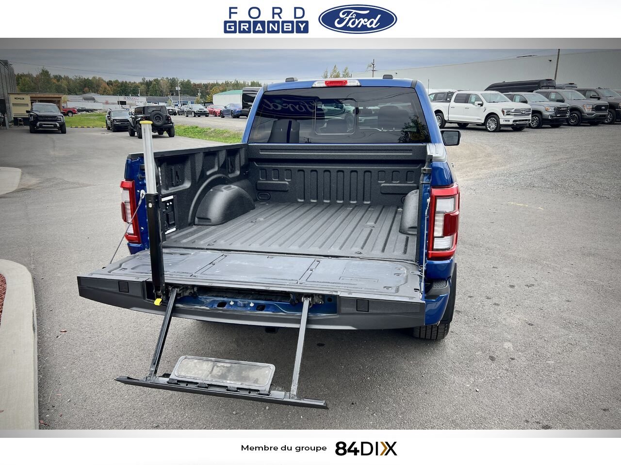 Ford F-150 2022 Bleu Granby - photo #6