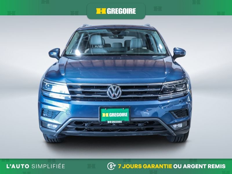Volkswagen Tiguan 820613 | Highline AWD AUTO AC CUIR TOIT NAV MAGS CAM RECULE 2020 Bleu Laval - photo #1