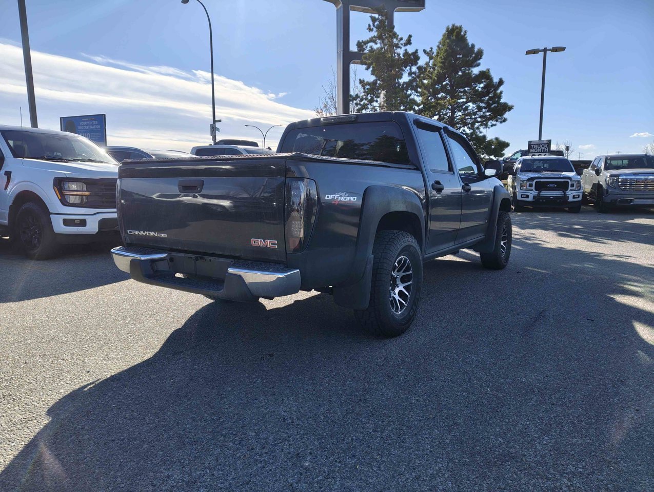2008 GMC Canyon 4WD Crew Cab 126.0 SLE Black Sherwood Park - photo #5