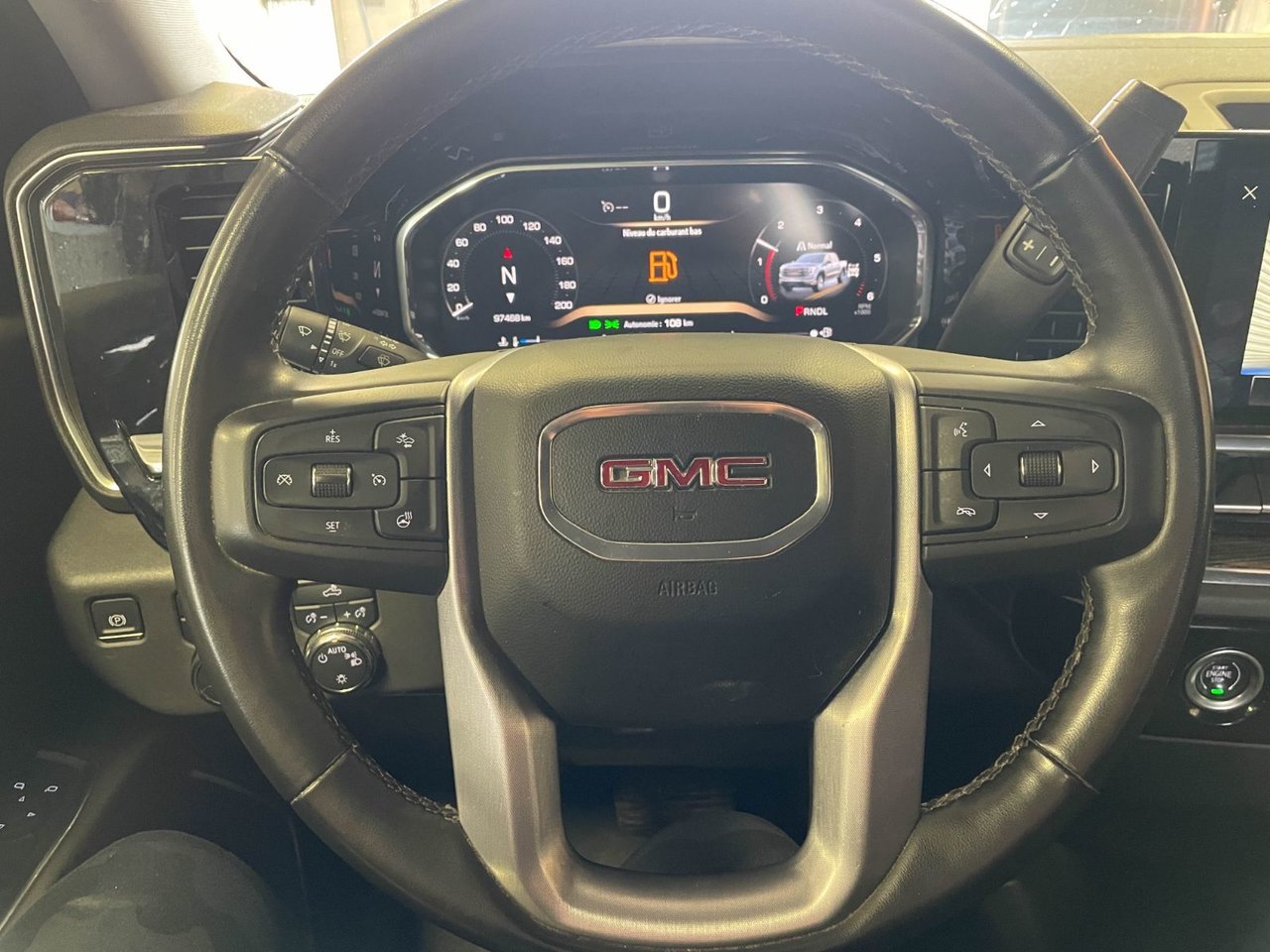 GMC Sierra 1500 SLE CREW 4X4 *NAV* SIÈGES CHAUFF BEDLINER CARPLAY 2023 Bleu Saint-Jérôme - photo #12