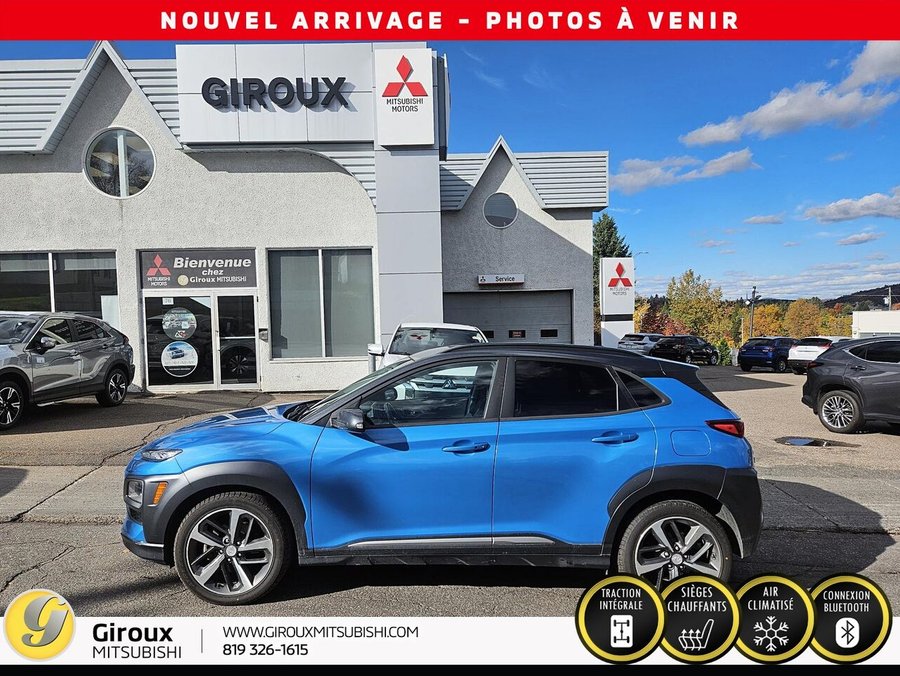 HYUNDAI KONA 1.6T Trend TI avec toit bicolore 2021 Bleu