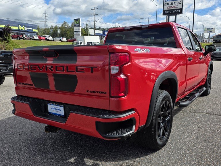 Chevrolet Silverado 1500 Custom 4X4 2022 Rouge Mont-Laurier - photo #5