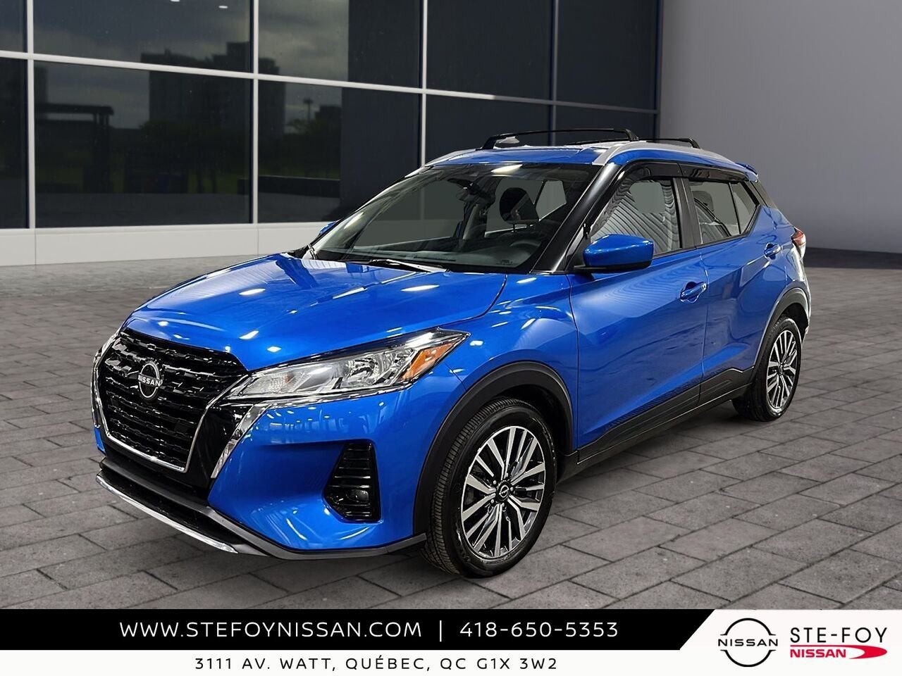 Nissan Kicks SV 2024 Bleu Ste-Foy - photo #0